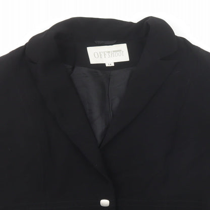 Womens UK Size 14 Off Shoot Black Jacket