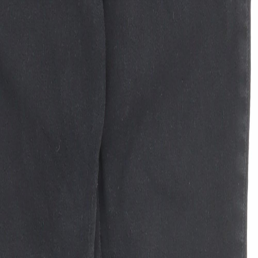 Womens UK Size 8 Toxik3 Regular Fit Skinny Black Jeans