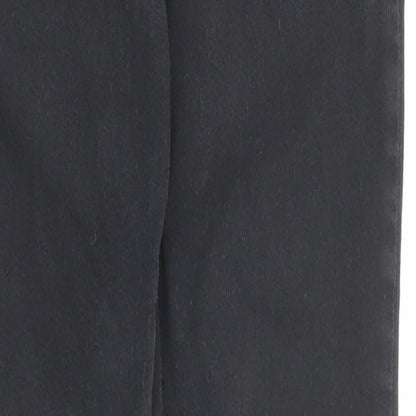 Womens UK Size 8 Toxik3 Regular Fit Skinny Black Jeans