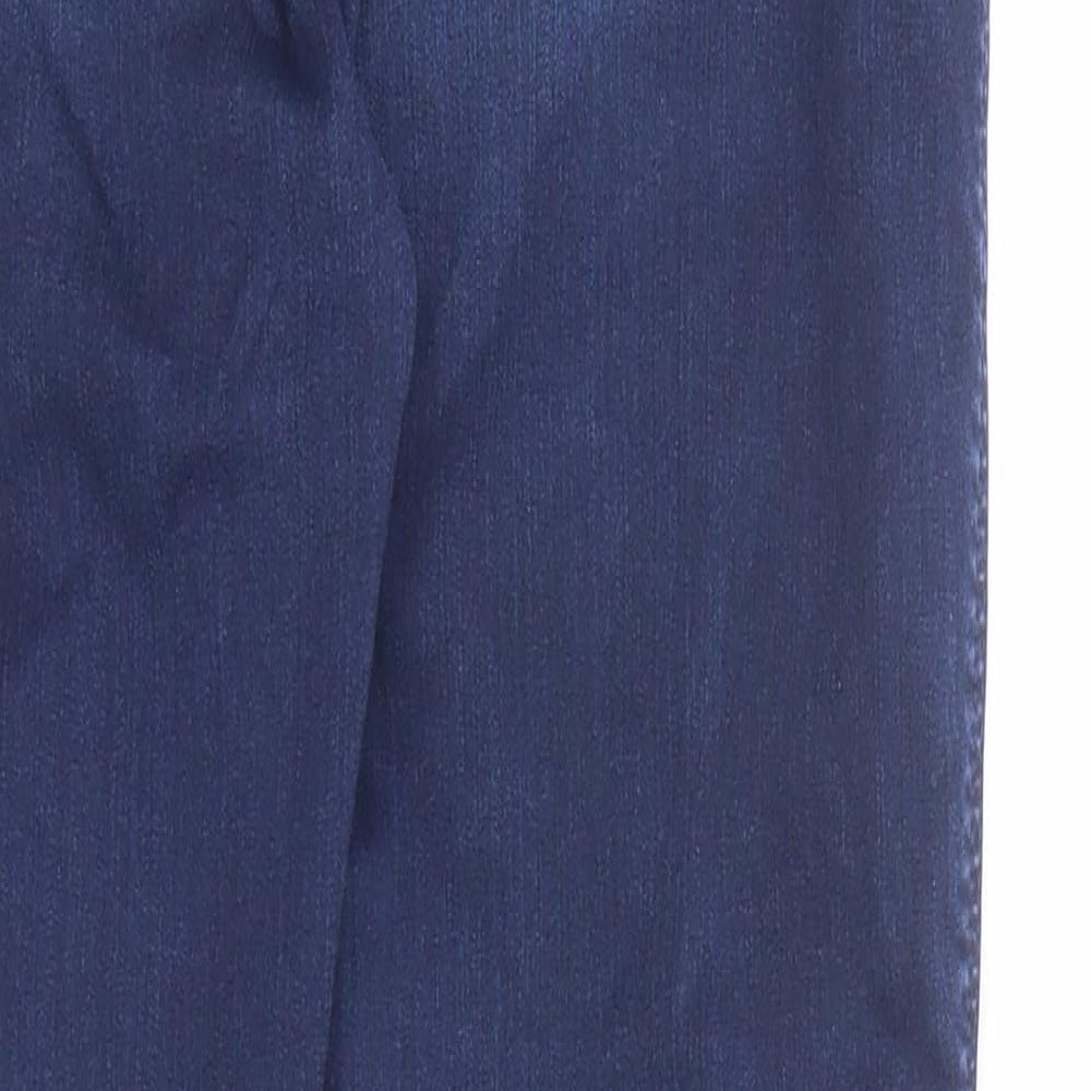 ASOS Womens Blue Cotton Jegging Jeans Size 28 in L32 in Regular Button