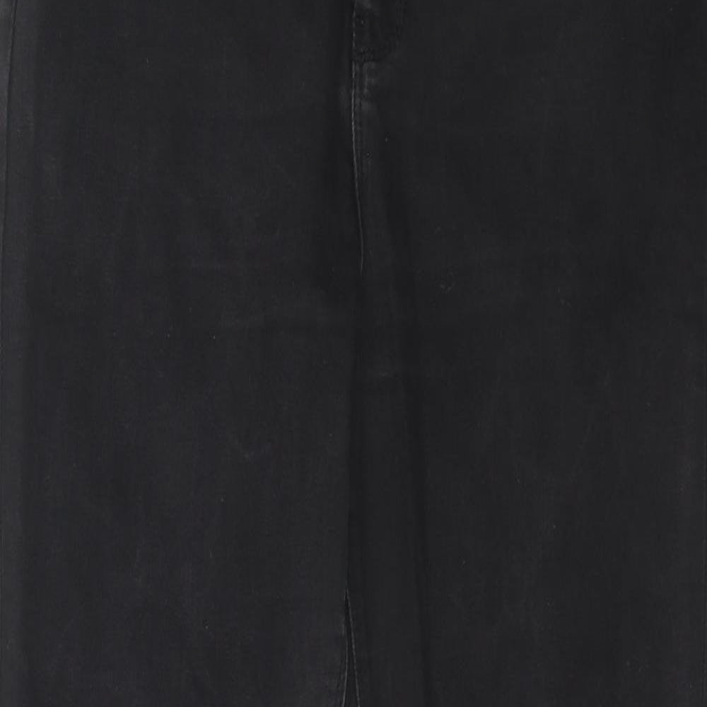 ASOS Womens Black Cotton Skinny Jeans Size 31 in L32 in Regular Zip