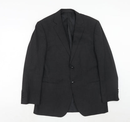 Mens UK Size 40 Marks and Spencer Regular Grey Suit Jacket