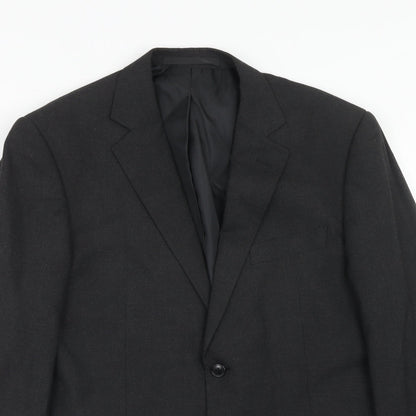 Mens UK Size 40 Marks and Spencer Regular Grey Suit Jacket
