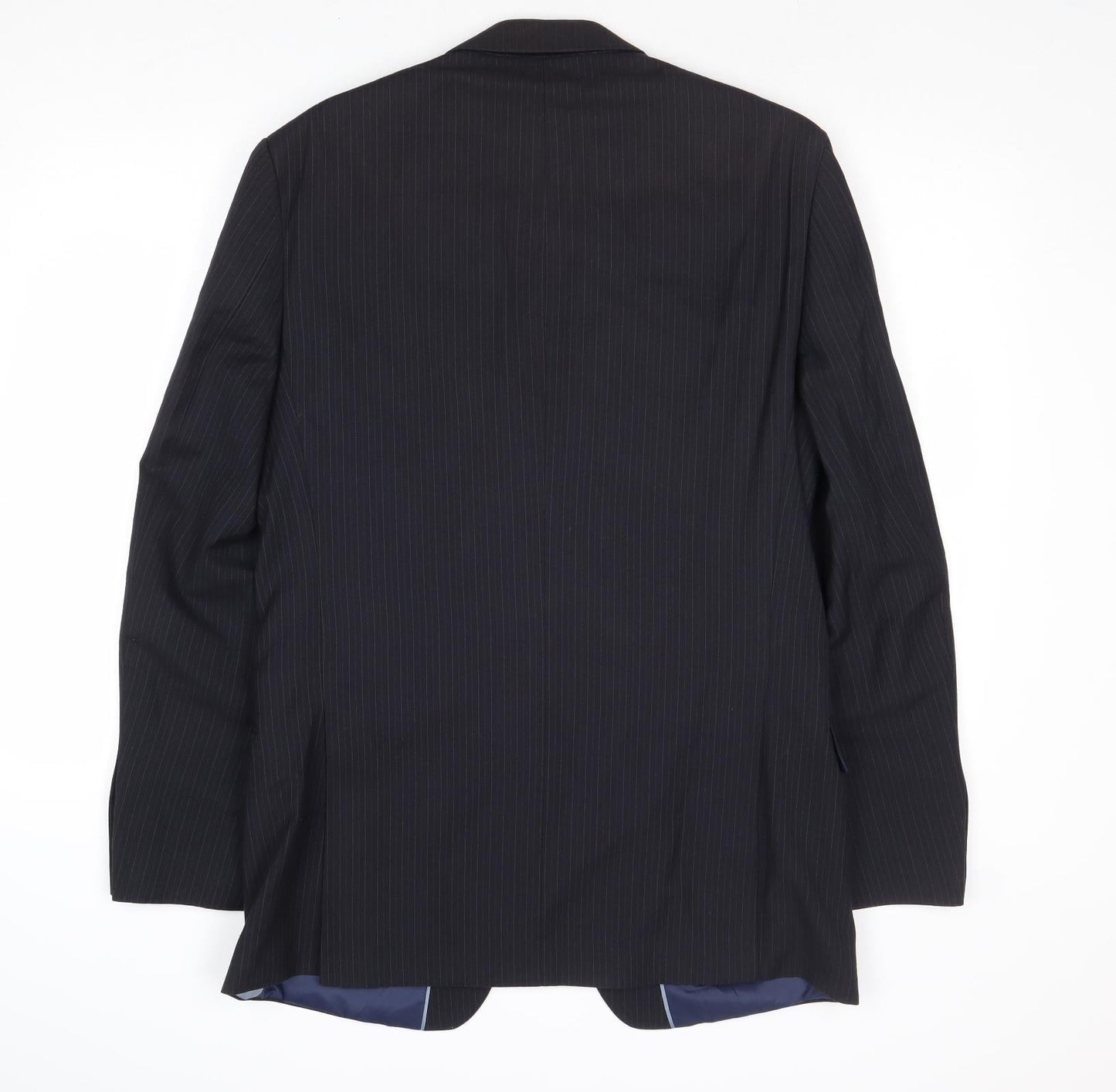 Mens UK Size 40 Marks and Spencer Regular Blue Suit Jacket