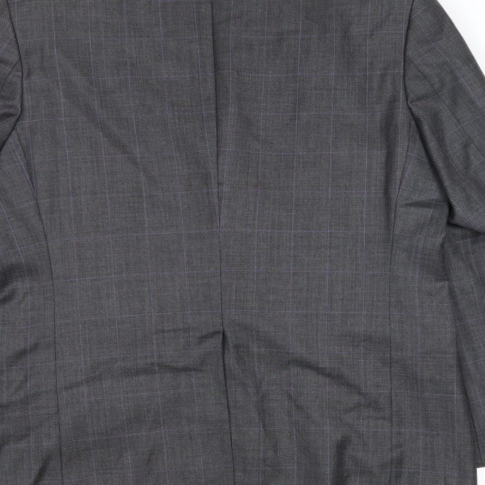 Mens UK Size 40 Marks and Spencer Regular Grey Suit Jacket