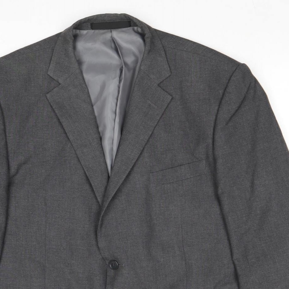Mens UK Size 42 Marks and Spencer Regular Grey Suit Jacket
