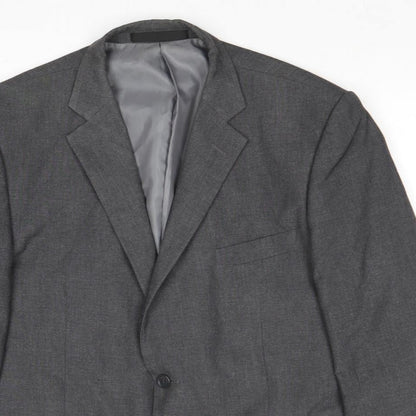 Mens UK Size 42 Marks and Spencer Regular Grey Suit Jacket