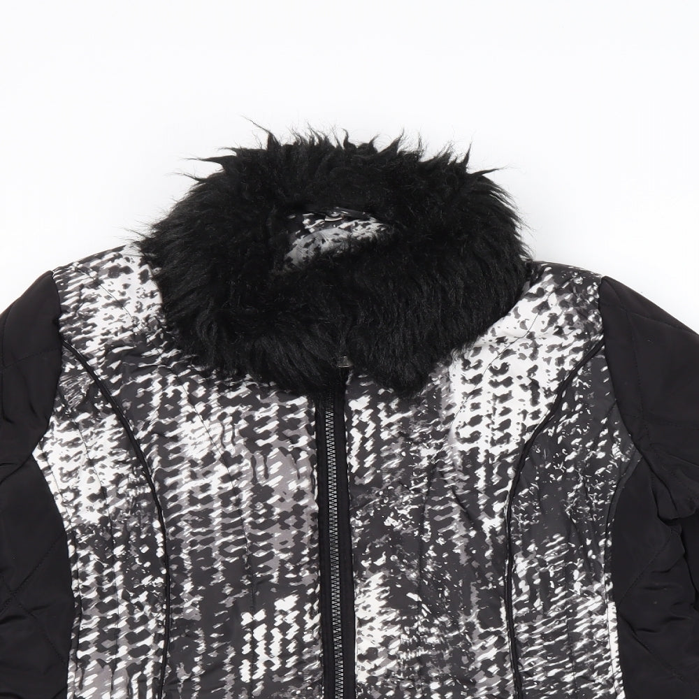 Womens UK Size S Anna Rose Black Jacket