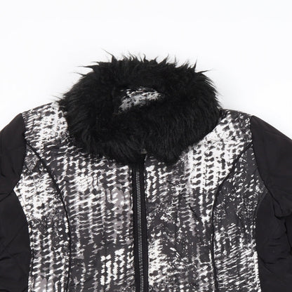 Womens UK Size S Anna Rose Black Jacket