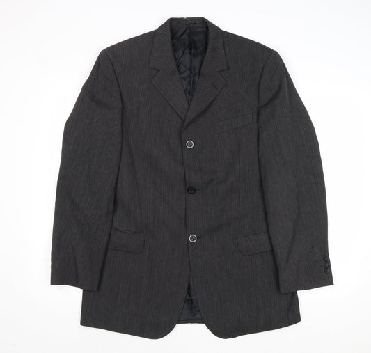 Mens UK Size 40 Tom English Regular Grey Suit Jacket