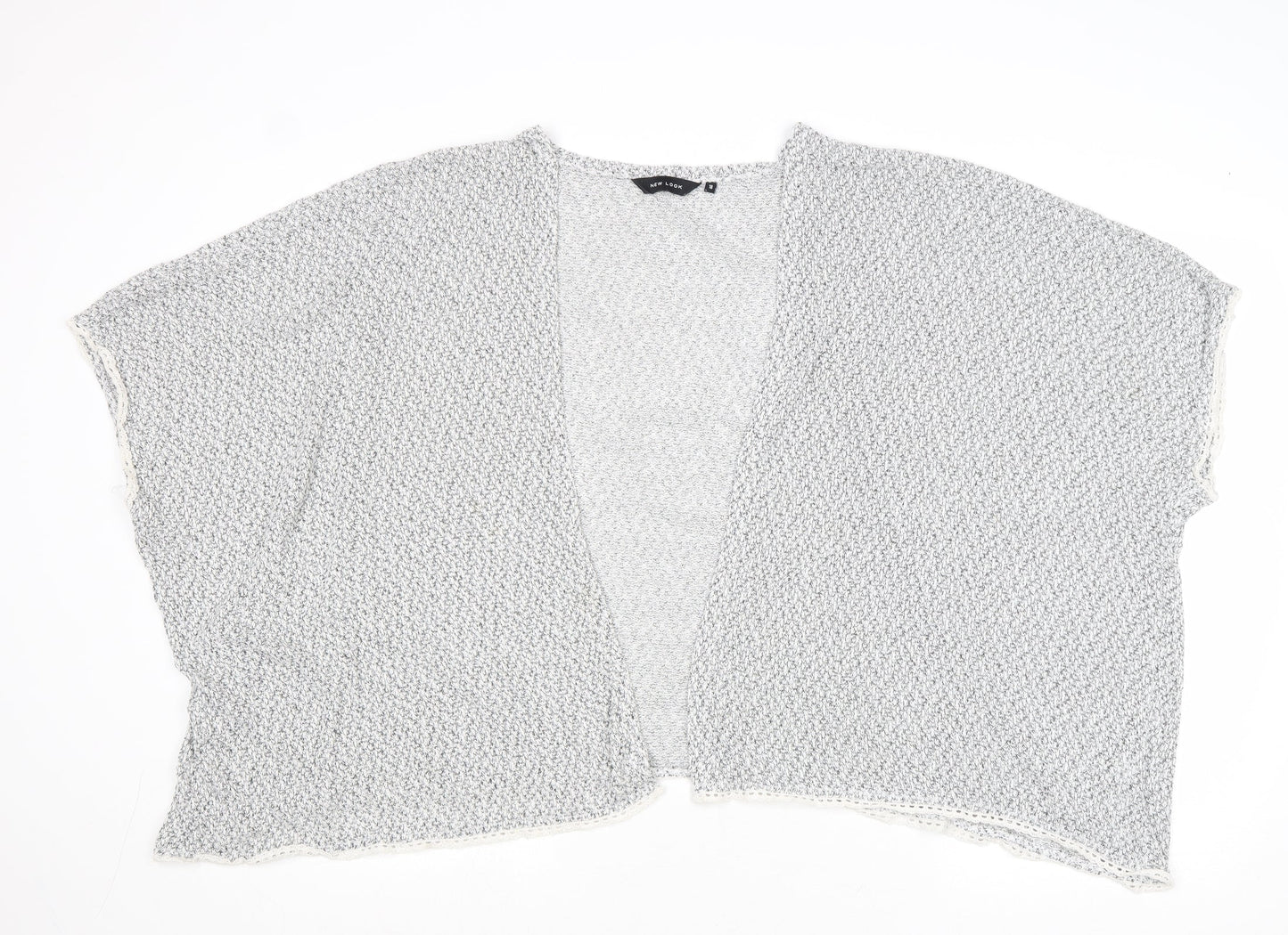Womens UK Size 18 New Look Grey Cardigan Jumper