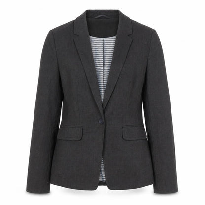 Womens UK Size 10 Marks and Spencer Regular Grey Blazer