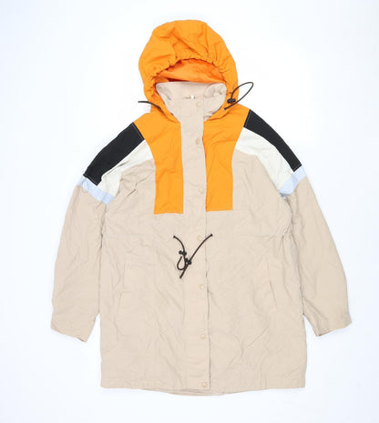 Mens UK Size S Divided by H&M Multicoloured Windbreaker Coat
