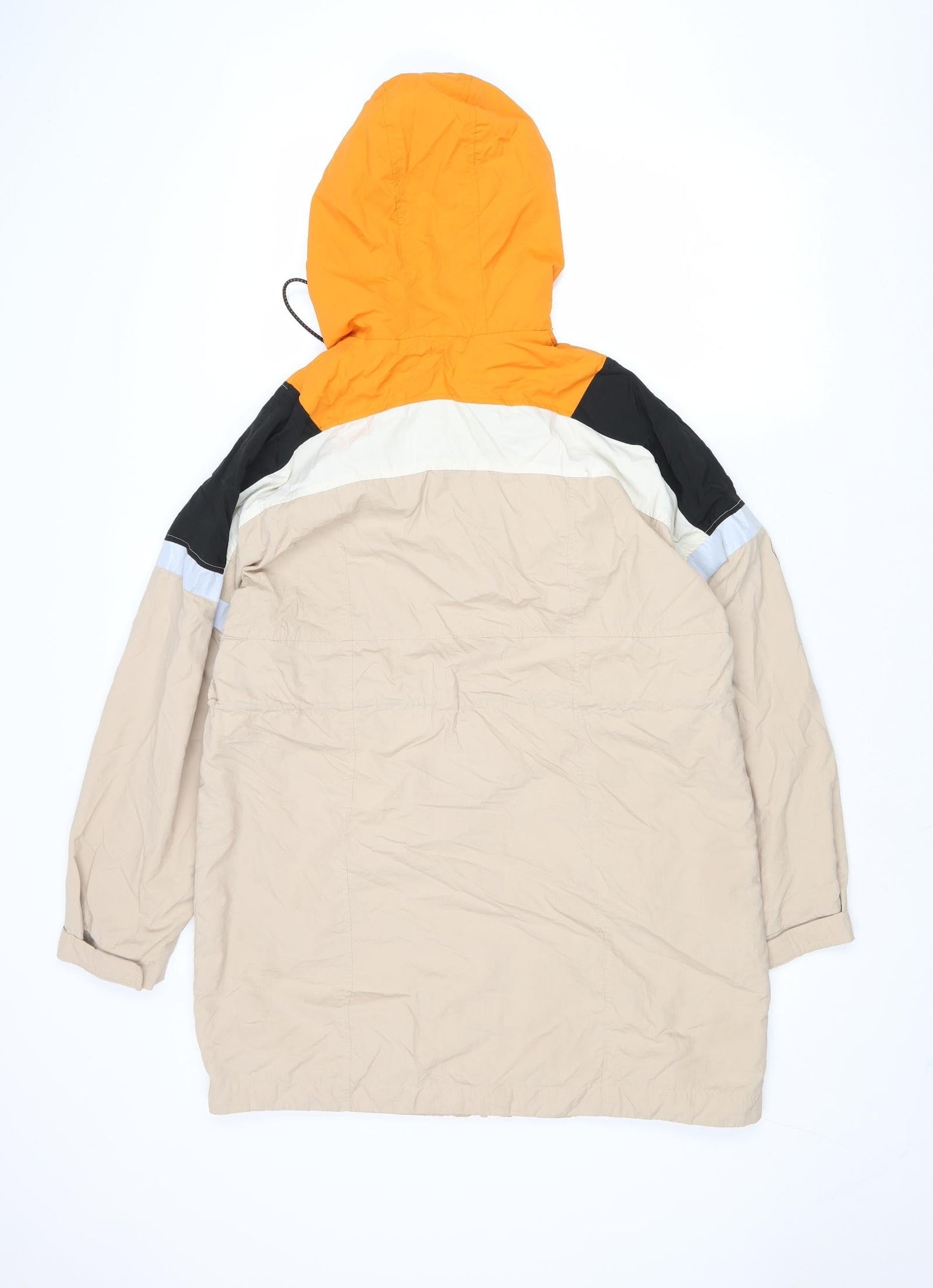 Mens UK Size S Divided by H&M Multicoloured Windbreaker Coat