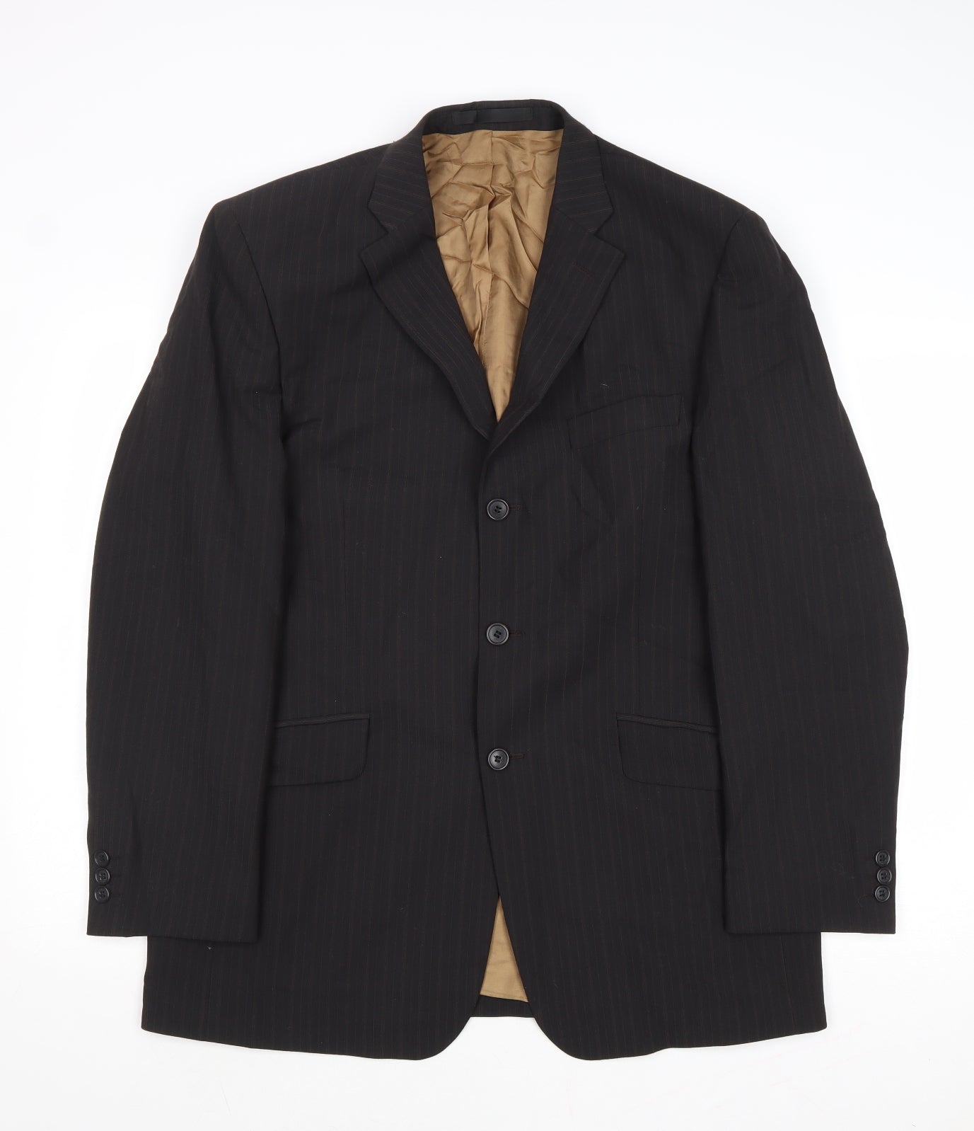 Mens UK Size 40 Marks and Spencer Regular Black Suit Jacket