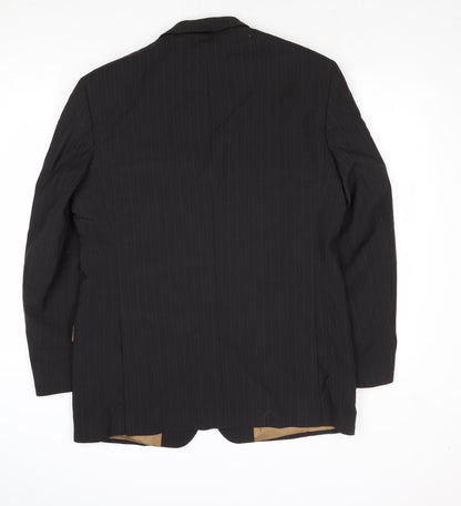 Mens UK Size 40 Marks and Spencer Regular Black Suit Jacket