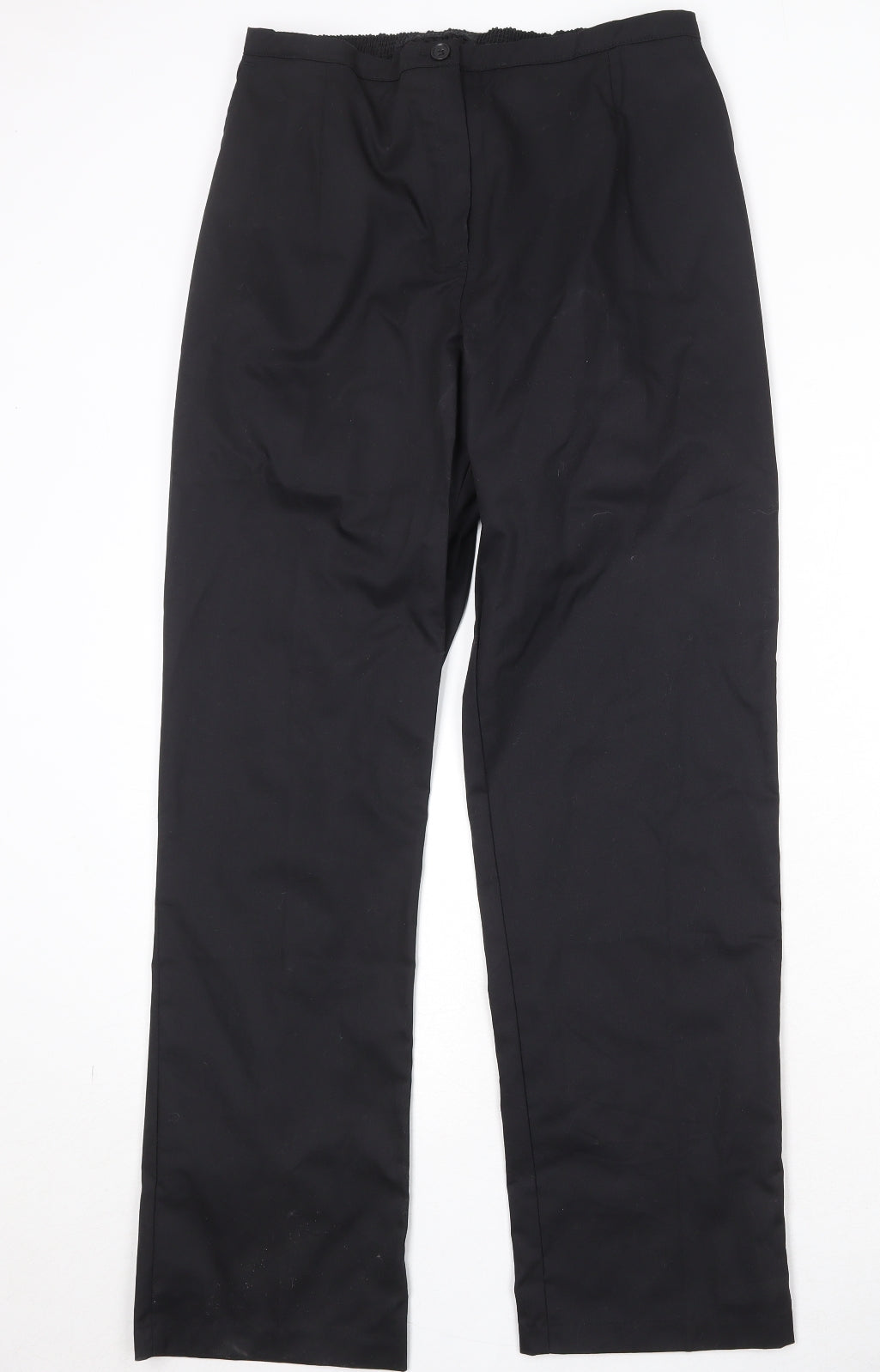 Womens UK Size 29 in Meltemi Regular Fit  Black Trousers