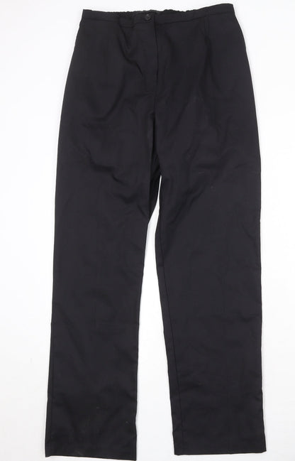 Womens UK Size 29 in Meltemi Regular Fit  Black Trousers