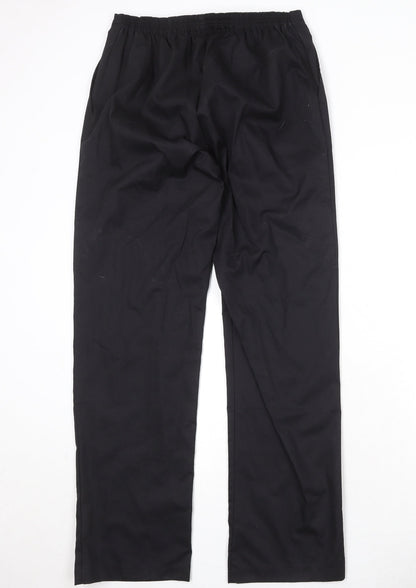 Womens UK Size 29 in Meltemi Regular Fit  Black Trousers