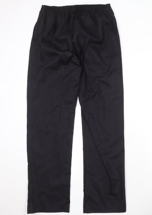 Womens UK Size 29 in Meltemi Regular Fit  Black Trousers