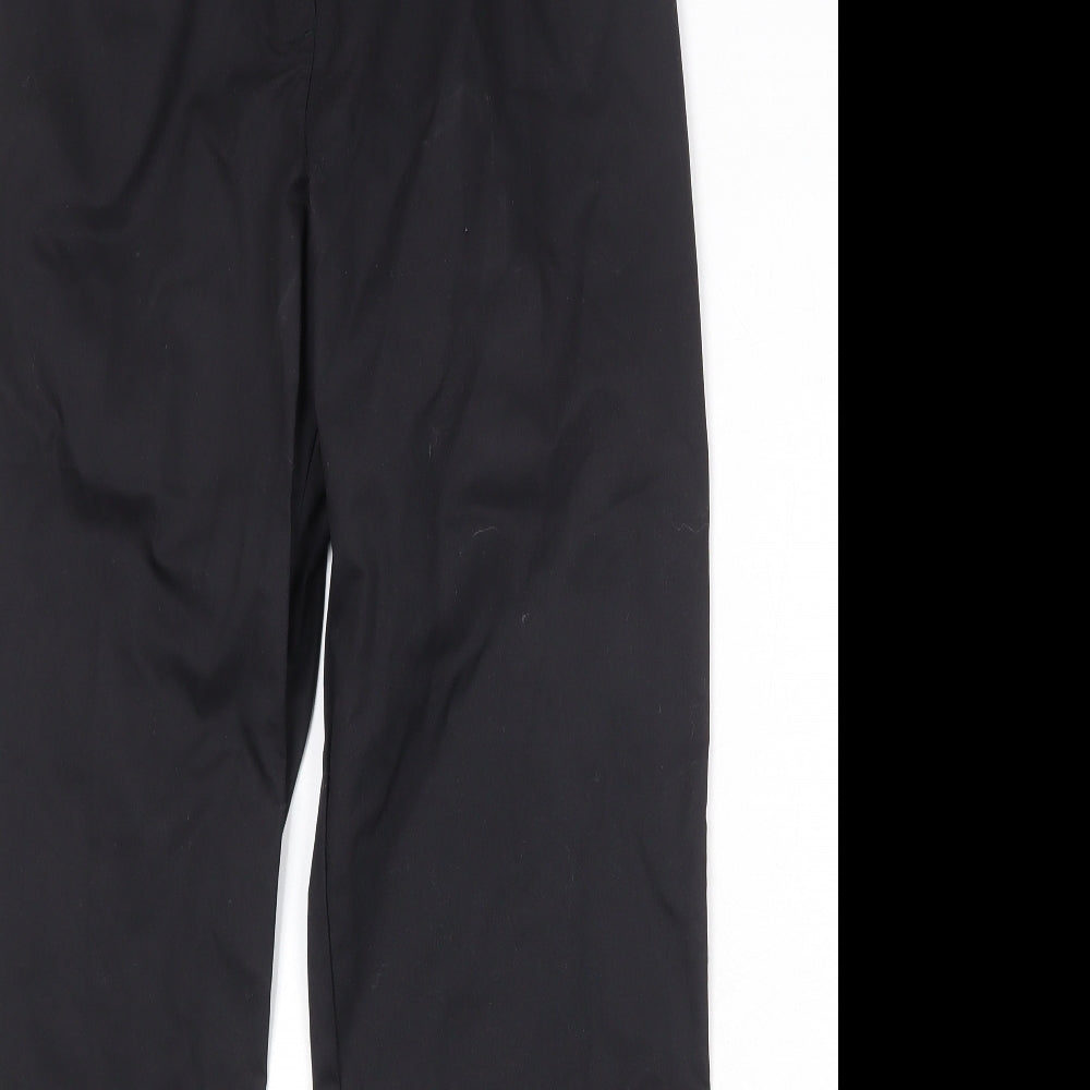 Womens UK Size 29 in Meltemi Regular Fit  Black Trousers
