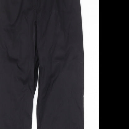 Womens UK Size 29 in Meltemi Regular Fit  Black Trousers