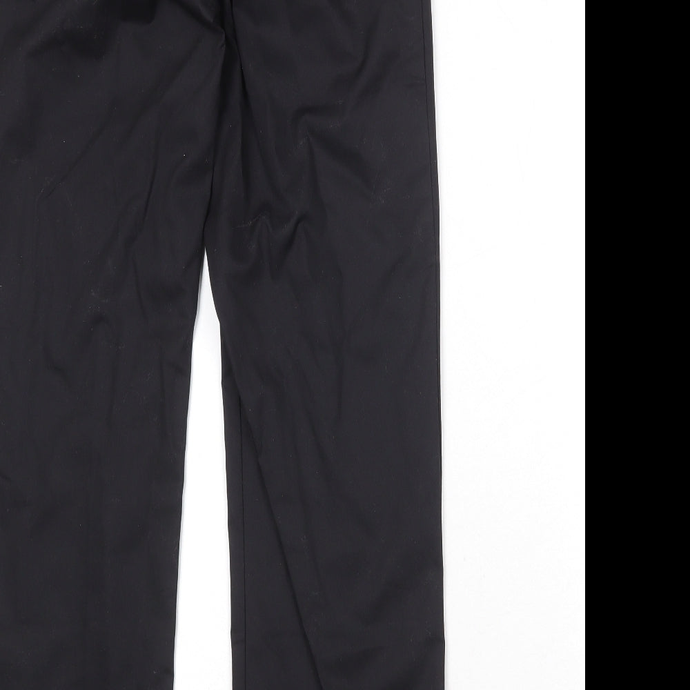 Womens UK Size 29 in Meltemi Regular Fit  Black Trousers