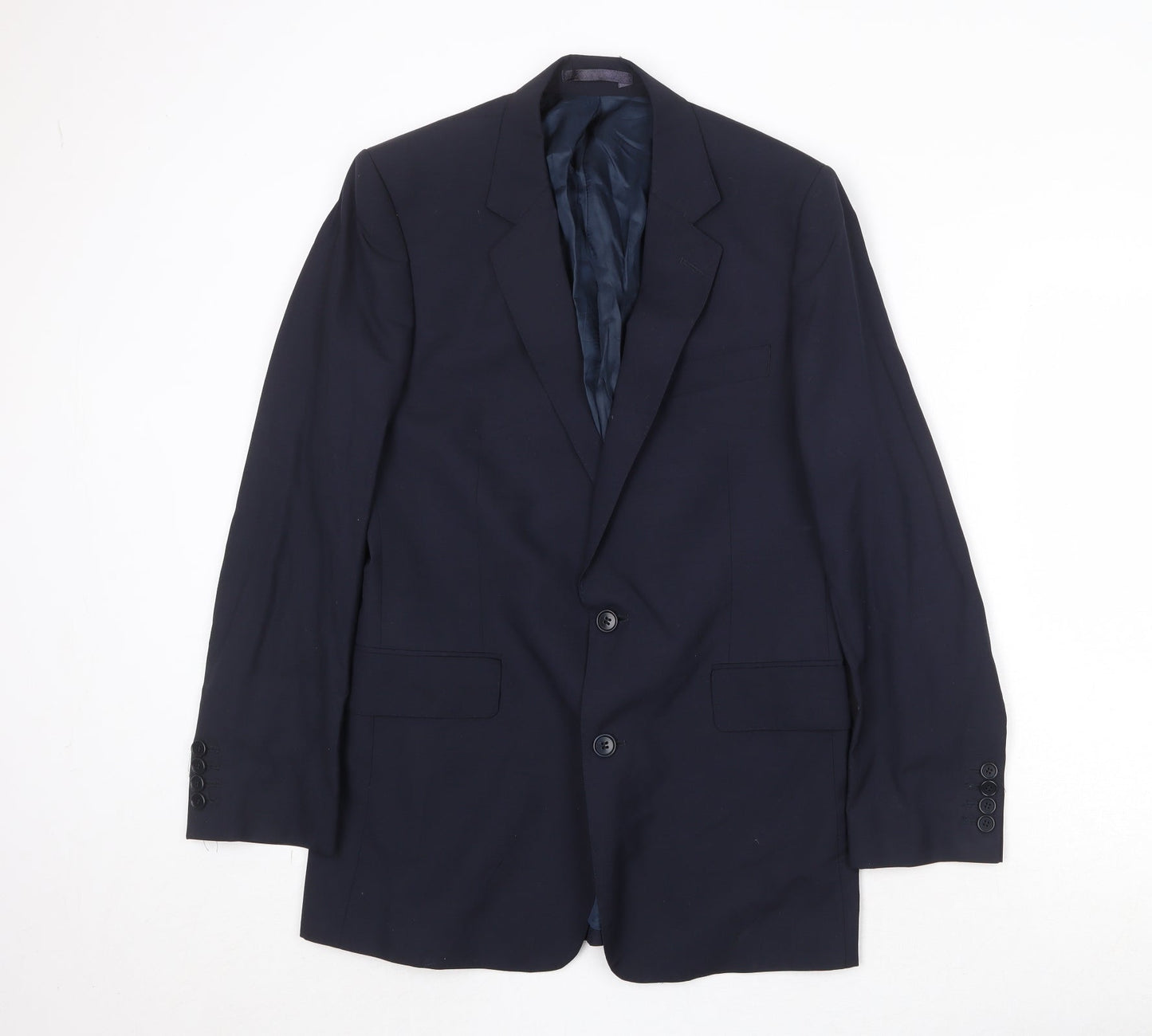 Mens UK Size 40 Hammond & Co Regular Blue Suit Jacket