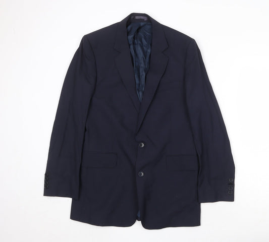 Mens UK Size 40 Hammond & Co Regular Blue Suit Jacket