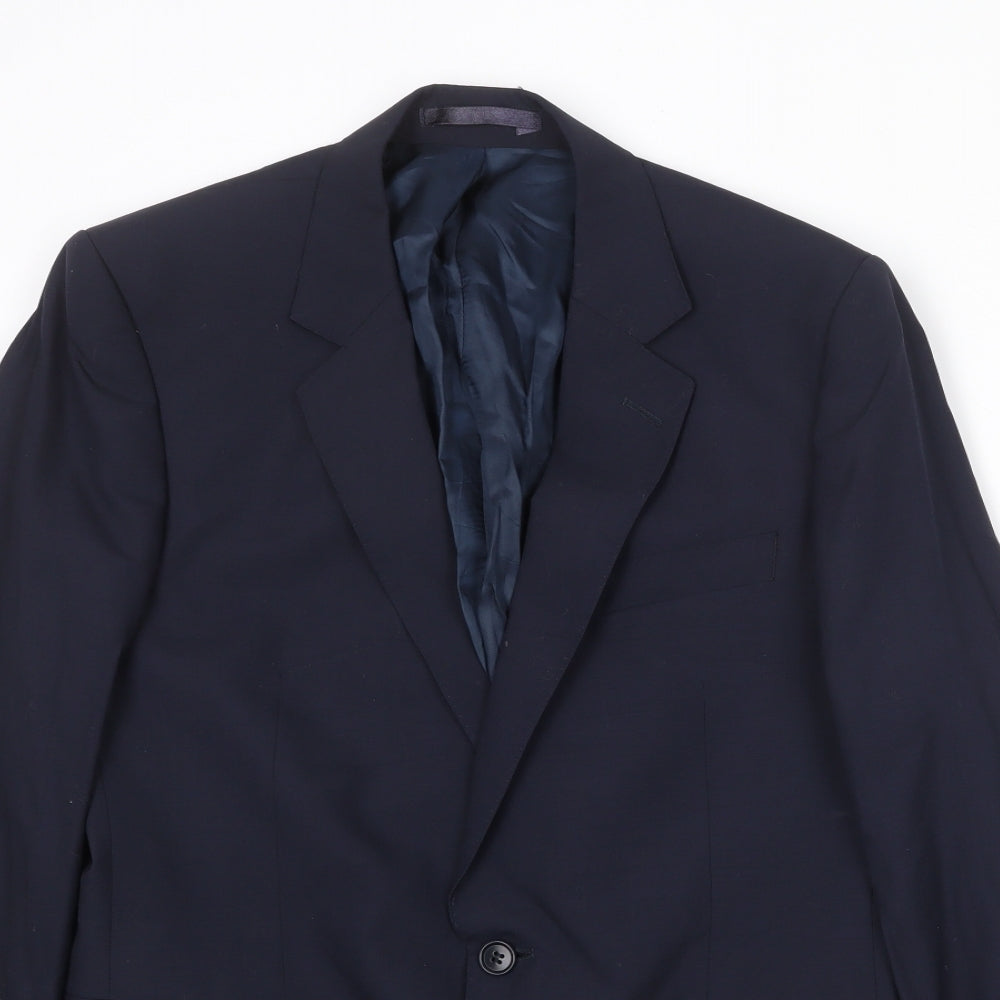 Mens UK Size 40 Hammond & Co Regular Blue Suit Jacket