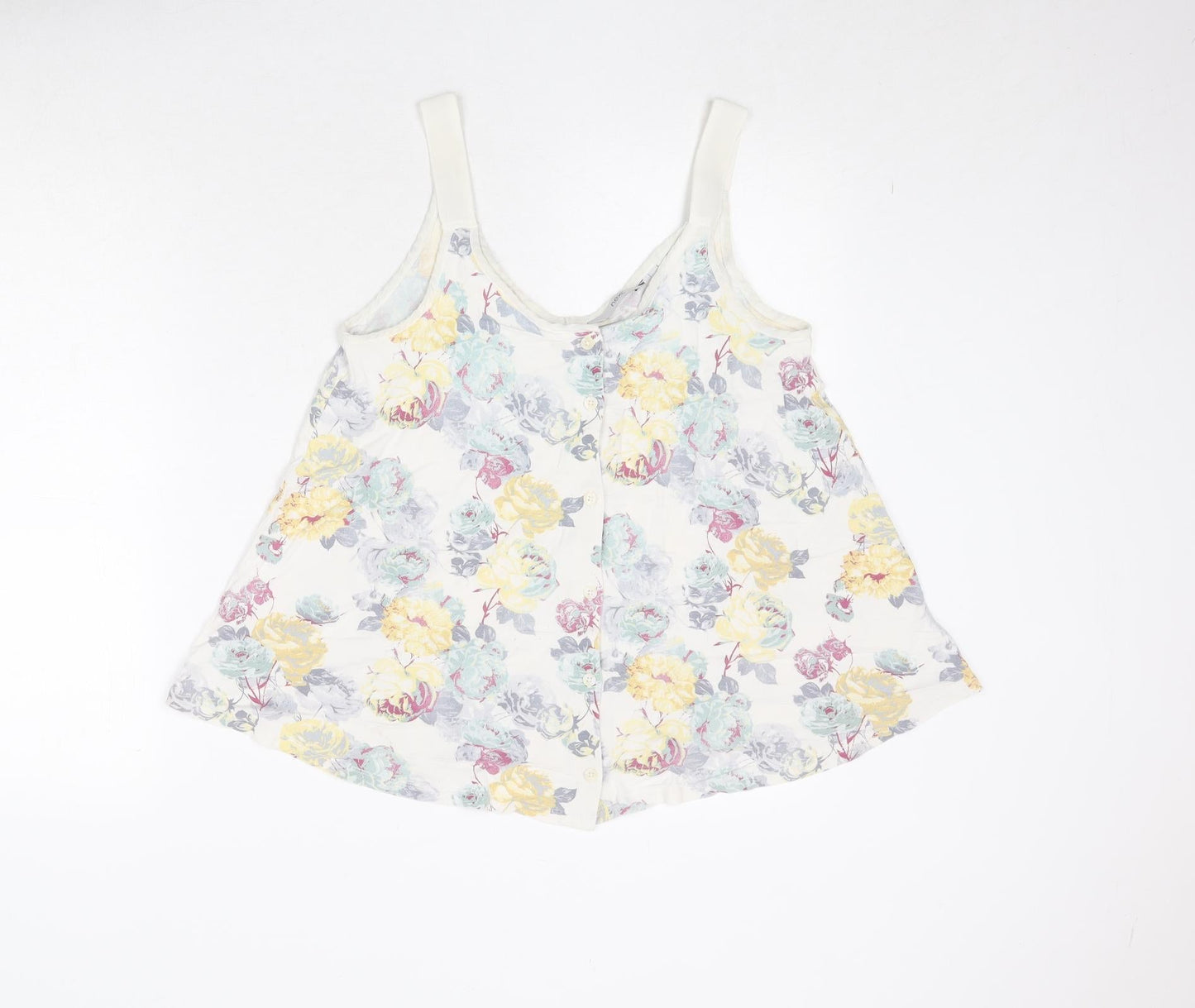 Womens UK Size 8 NEXT White Camisole Tank