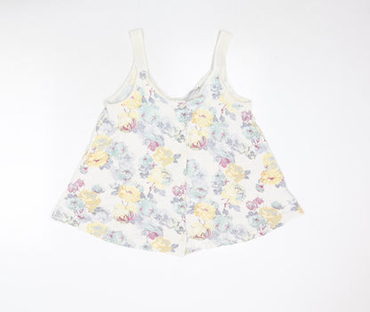 Womens UK Size 8 NEXT White Camisole Tank