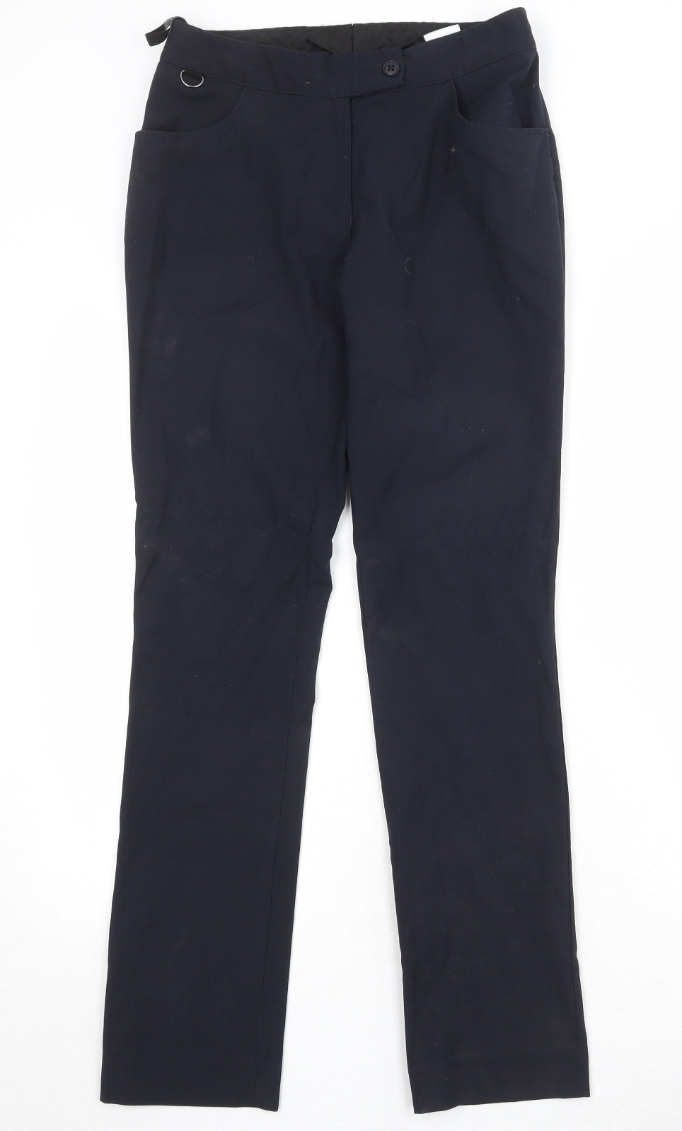 Womens UK Size 6 Club Class Regular Fit  Blue Trousers