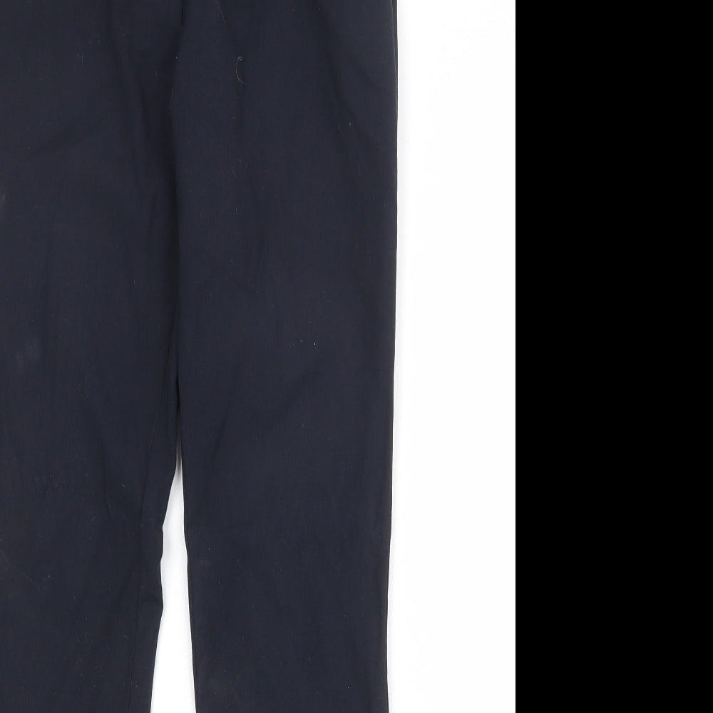 Womens UK Size 6 Club Class Regular Fit  Blue Trousers