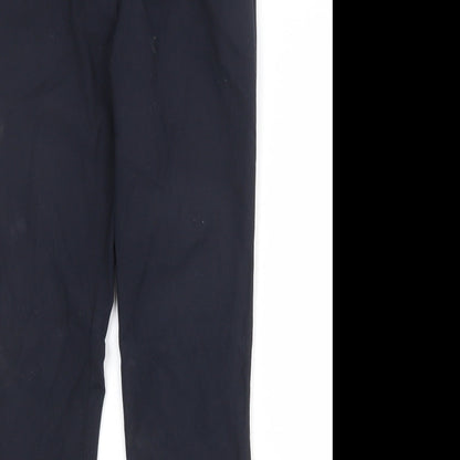 Womens UK Size 6 Club Class Regular Fit  Blue Trousers