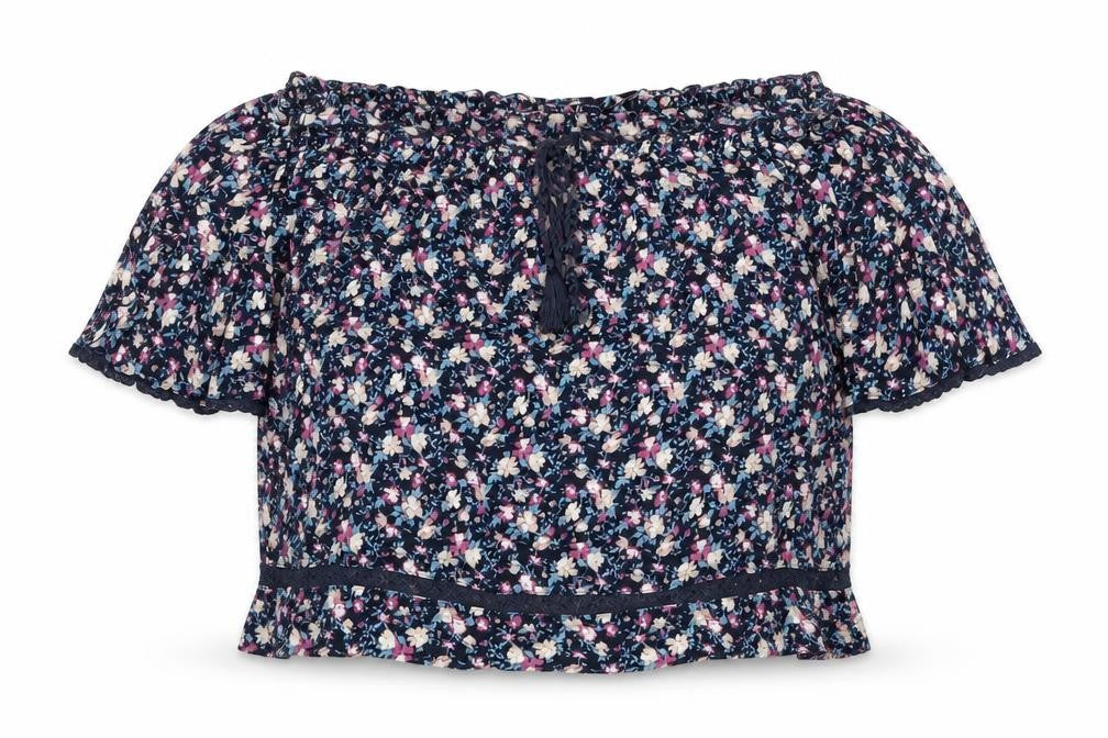 Womens UK Size S American Eagle Outfitters Blue Basic Blouse