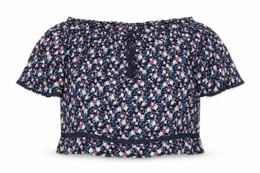 Womens UK Size S American Eagle Outfitters Blue Basic Blouse