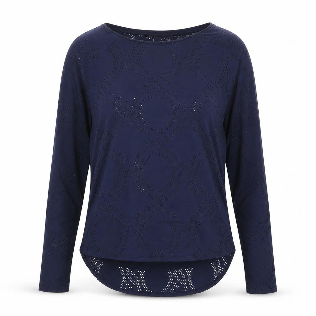Womens UK Size M H&M Blue Pullover Jumper