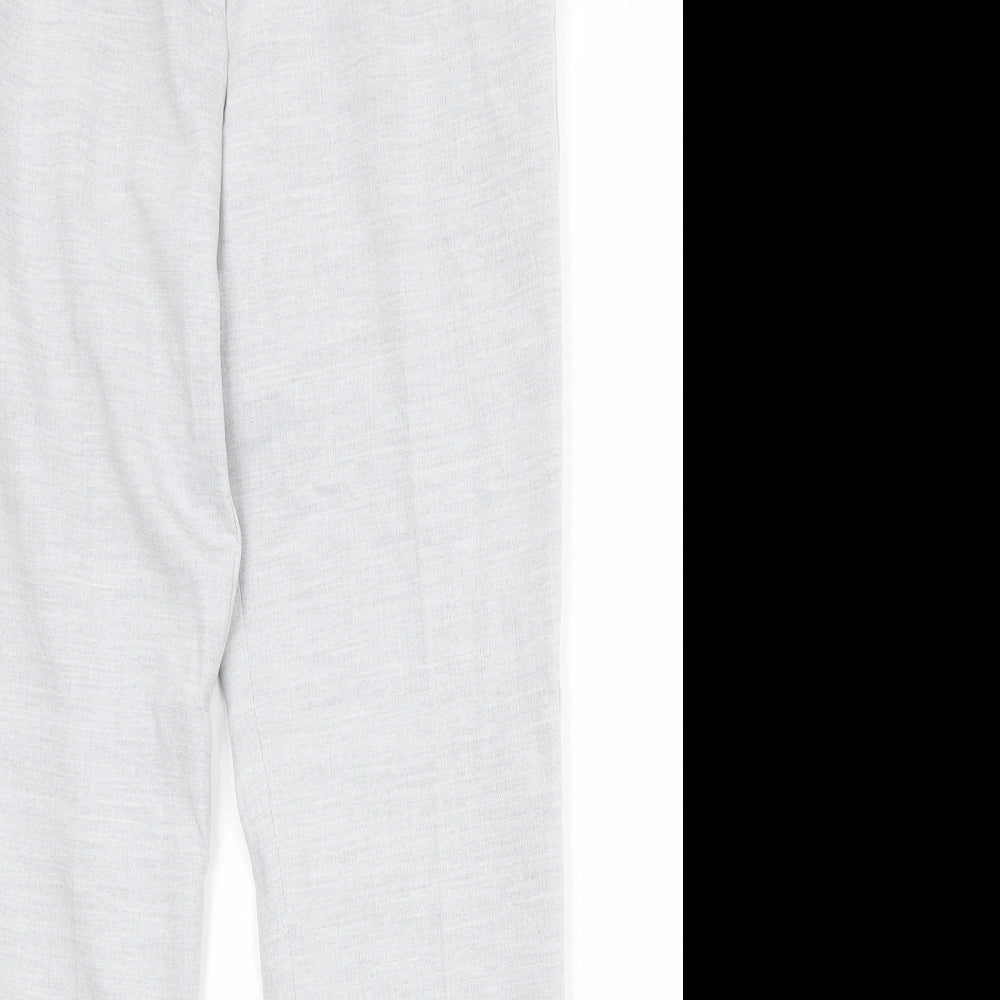 Womens UK Size 8 H&M Regular Fit  Grey Trousers