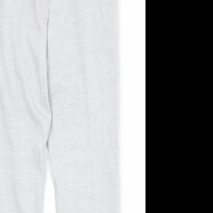 Womens UK Size 8 H&M Regular Fit  Grey Trousers