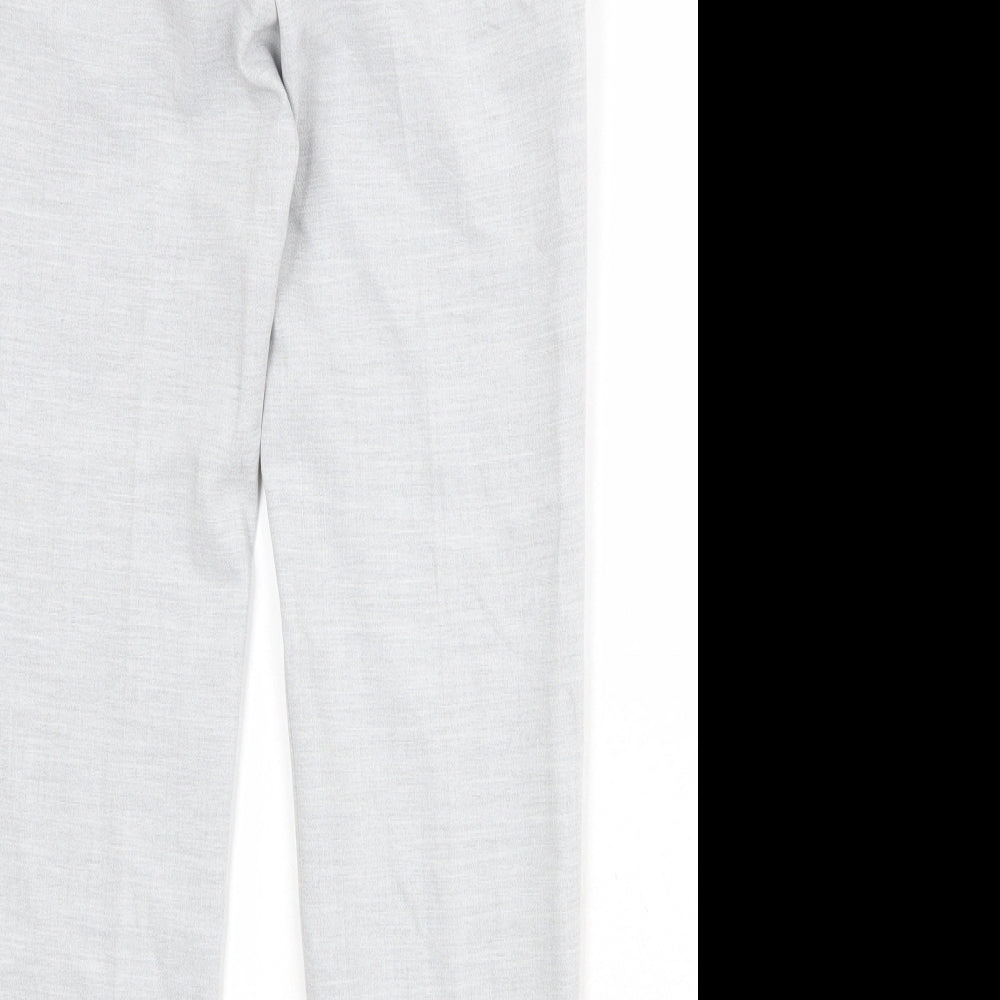 Womens UK Size 8 H&M Regular Fit  Grey Trousers