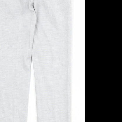 Womens UK Size 8 H&M Regular Fit  Grey Trousers