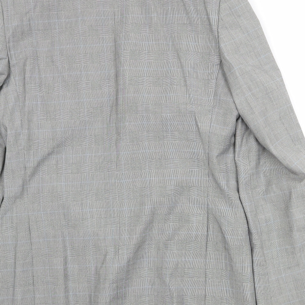 Mens UK Size 40 Burton Regular Grey Suit Jacket