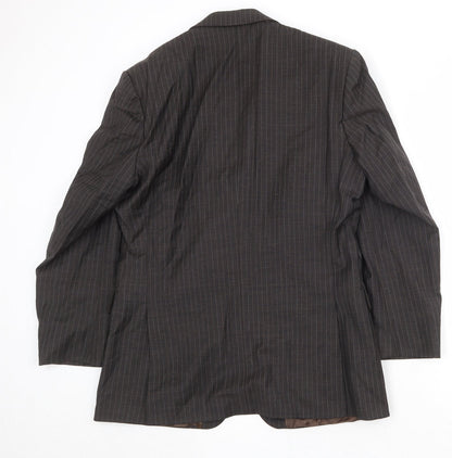 Mens UK Size 38 Karl Jackson Regular Brown Suit Jacket