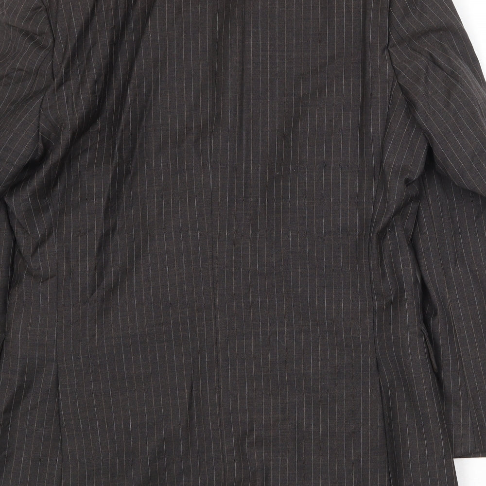 Mens UK Size 38 Karl Jackson Regular Brown Suit Jacket