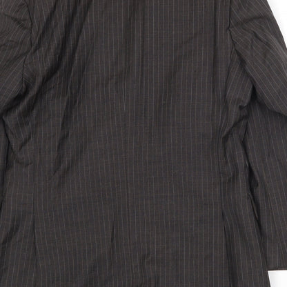 Mens UK Size 38 Karl Jackson Regular Brown Suit Jacket