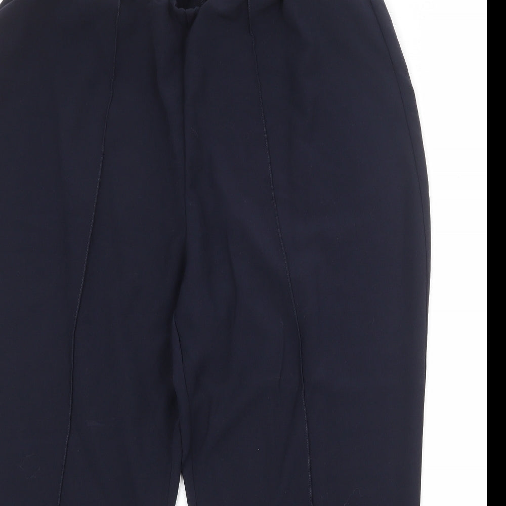 Womens UK Size 20 Classic Regular Fit  Blue Trousers
