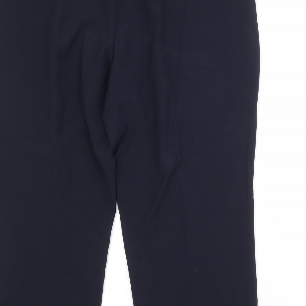 Womens UK Size 20 Classic Regular Fit  Blue Trousers