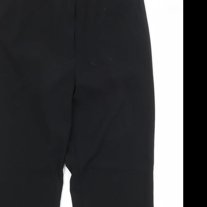 Womens UK Size 16 Marks and Spencer Regular Fit  Black Trousers