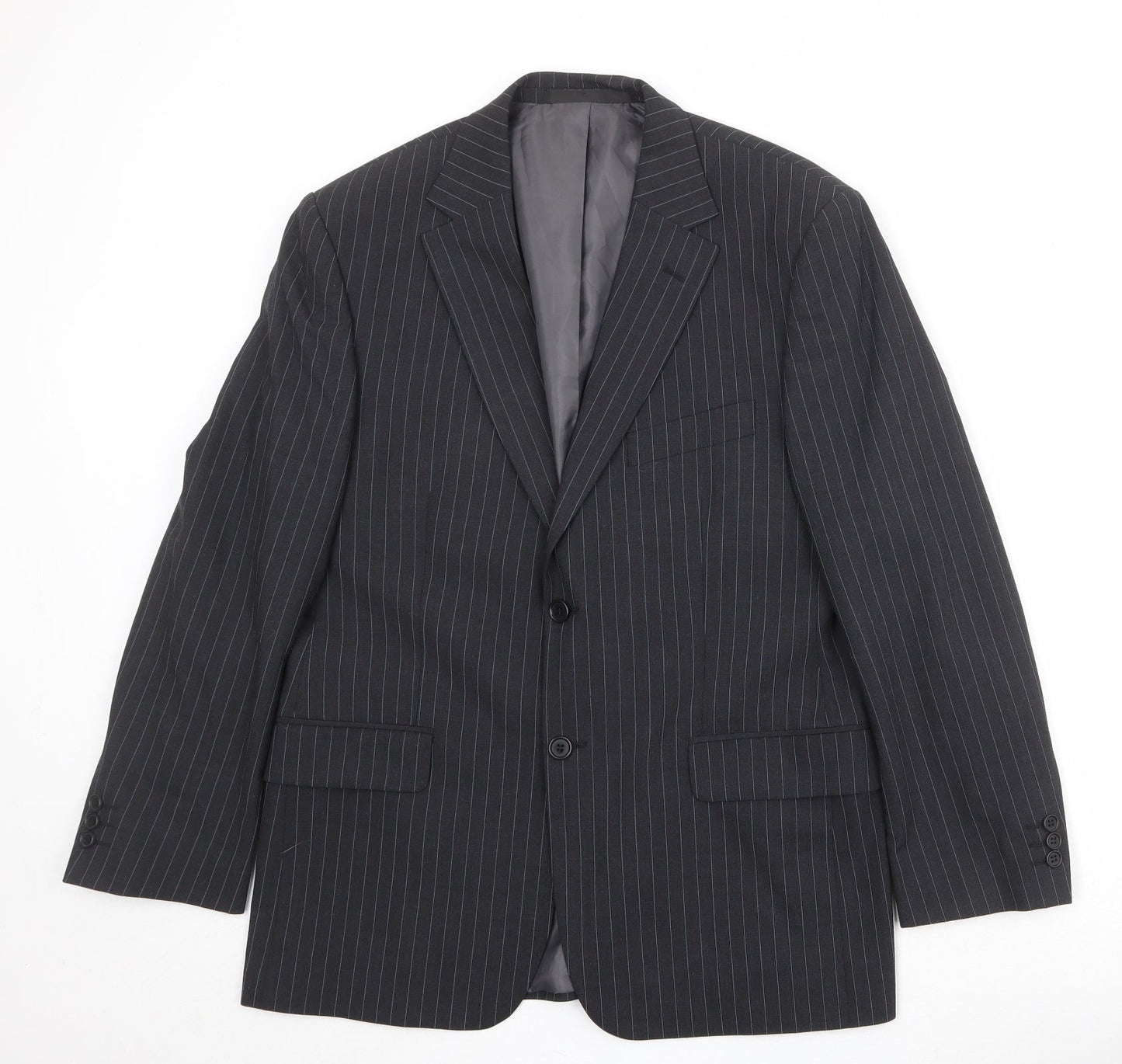 Mens UK Size 40 Marks and Spencer Regular Black Suit Jacket